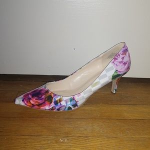 Nine West Elise Floral Pumps